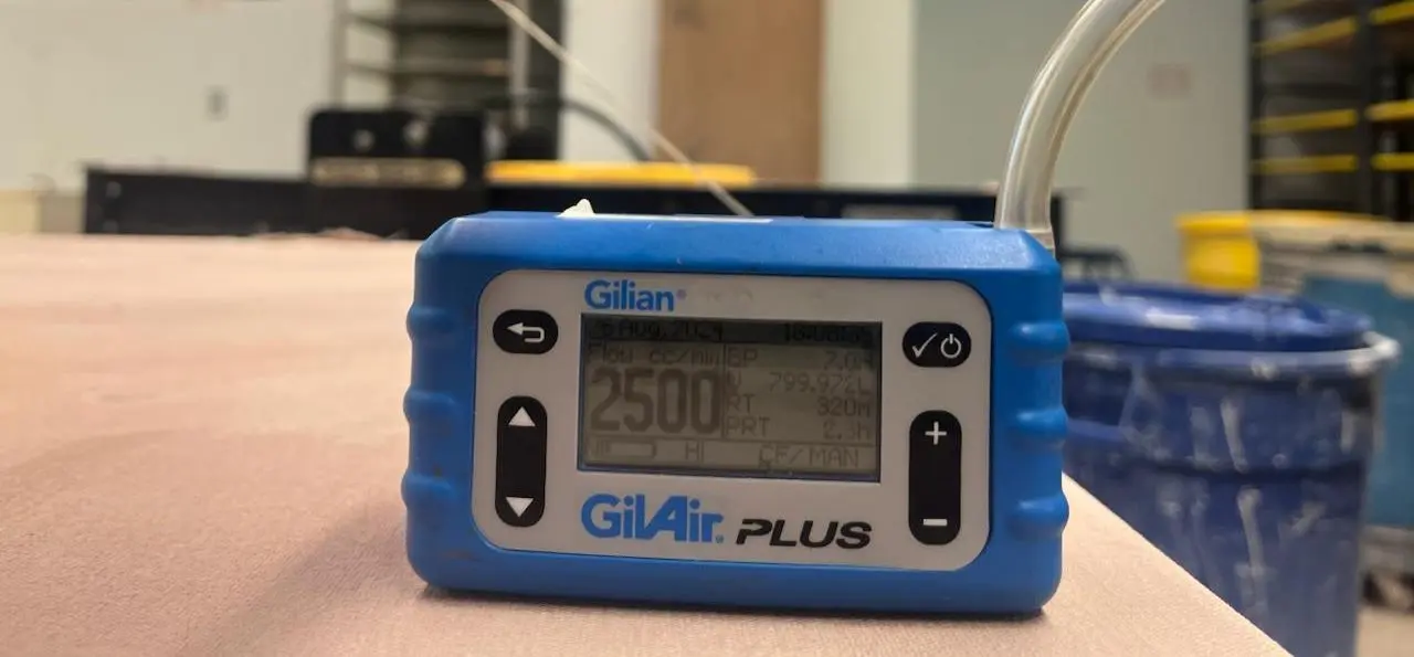 Precision air sampling equipment